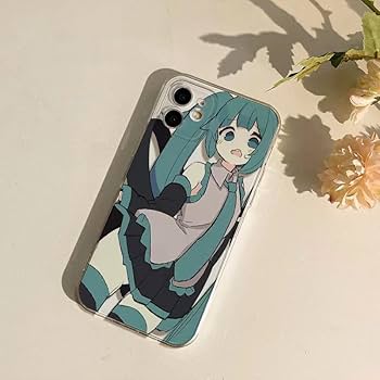 Amazon.co.jp: JIAHUA 初音ミク スマホケース 携帯電話カバー